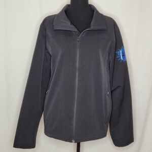 Rudsak Lightweight Jacket w/ Blue Man Group Sleeve Splat- Size M